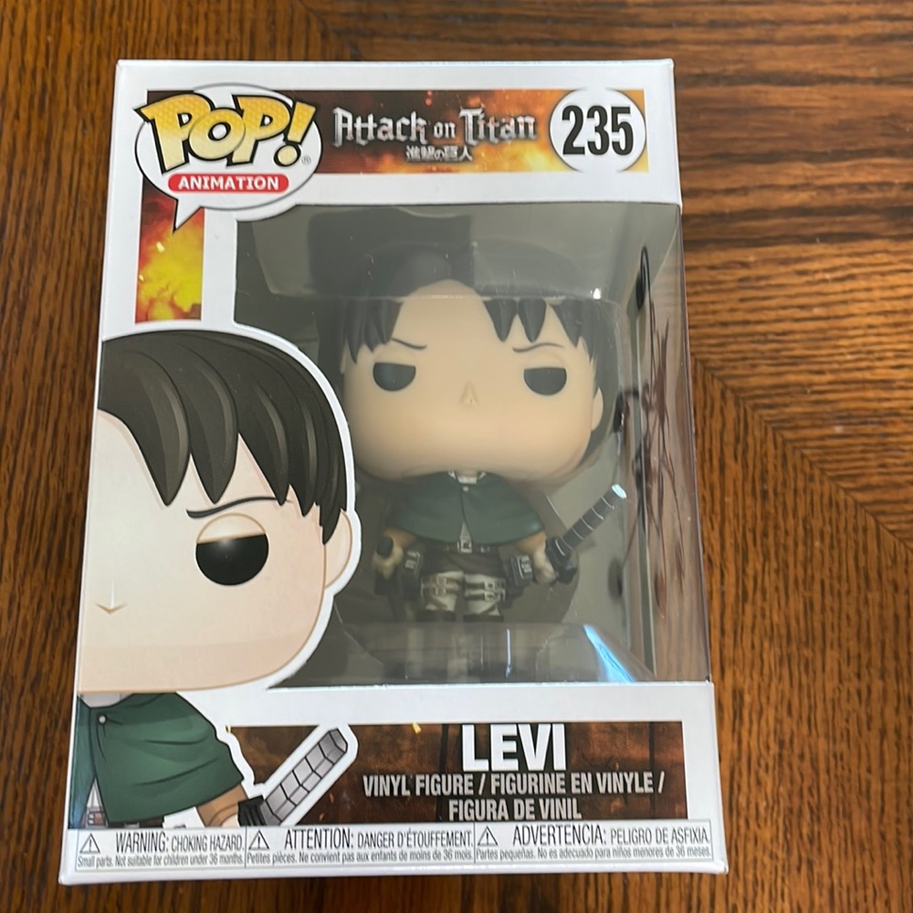 Funko Pop Levi Attack On Titan #235 - Picture 1 of 4